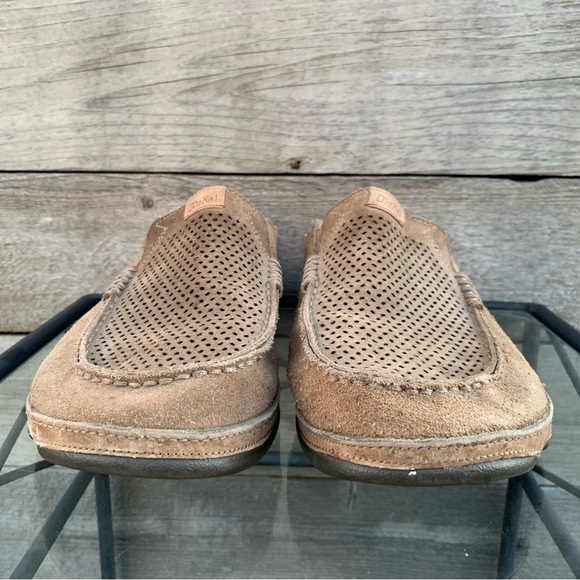 Olukai Moloa Kohana Shoe Mens 13 Convertible Slip On Comfort Suede Perforated - Picture 9 of 16